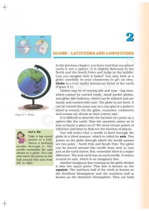 GLOBE : LATITUDES AND LONGITUDES