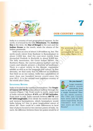 OUR COUNTRY – INDIA