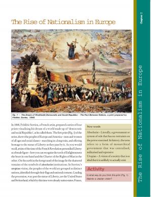 NCERT CBSE Class 10th Social Science (History) Chapter 1 The Rise of Nationalism in Europe