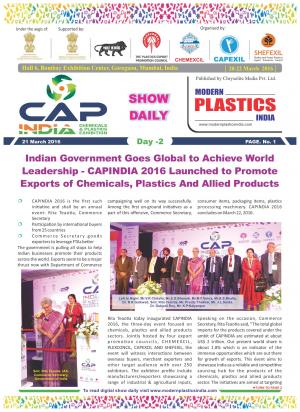 Modern Plastics India - CAP India Show Daily