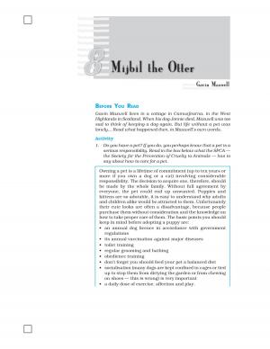 NCERT CBSE Class 10th English (First Flight) Chapter 8 Mijbil the Otter