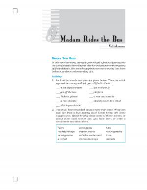 NCERT CBSE Class 10th English (First Flight) Chapter 9 Madam Rides the Bus