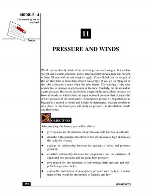 PRESSURE AND WINDS