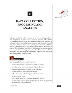 DATA COLLECTION, PROCESSING AND ANALYSIS