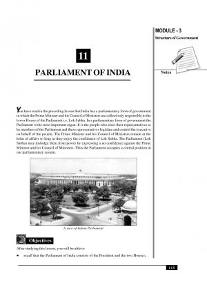 PARLIAMENT OF INDIA