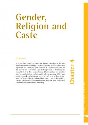 NCERT CBSE Class 10th Social Science (Political Science) Chapter 4: Gender, Religion and Caste