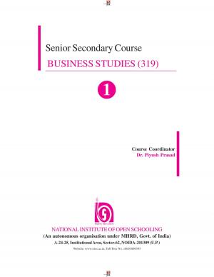 Senior Secondary Course BUSINESS STUDIES (319)