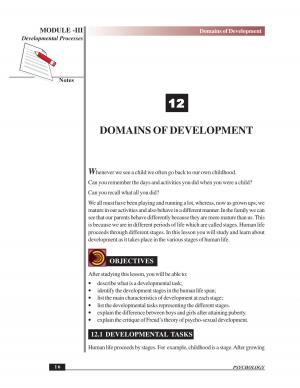 DOMAINS OF DEVELOPMENT
