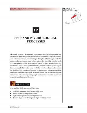 SELF AND PSYCHOLOGICAL PROCESSES