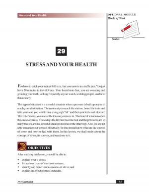 STRESS AND YOUR HEAL TH
