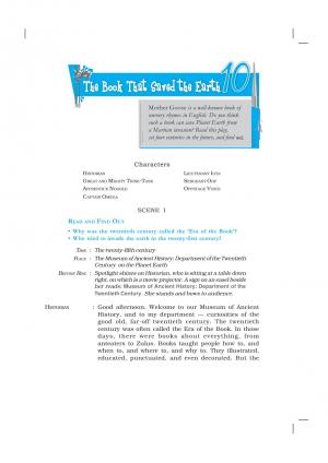 NCERT CBSE Class 10th English (Footprints without Feet) Chapter 10 The Book That Saved the Earth