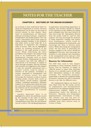 NCERT CBSE Class 10th Social Science (Economics) Chapter 2 Sectors of The Indian Economy