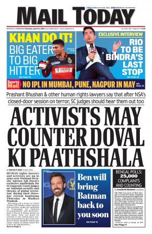 Mail Today, April 14, 2016 issue