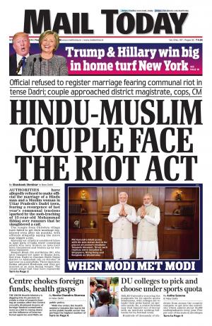 Mail Today, April 21, 2016