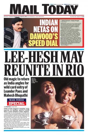 Mail Today, April 27, 2016