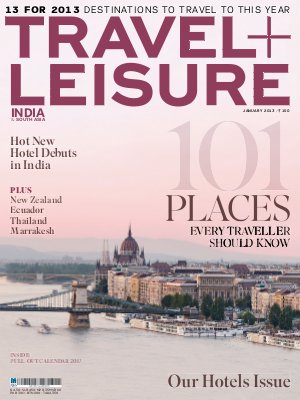Travel + Leisure India & South Asia_January_2013