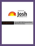 Solved MAT 2003 Question Paper: Mathematical Skills