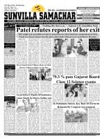 SUNVILLA SAMACHAR (Gujarati & English) DAILY