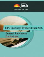IBPS Specialist Officers Exam 2015: General Awareness: Practice Paper-Online Test eBook
