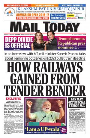 Mail Today, May 27, 2016