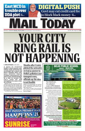 Mail Today, May 30, 2016