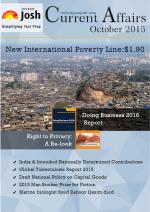 Current Affairs October 2015 eBook