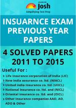 Insurance Exam Previous Year Papers 2011 - 2015 eBook