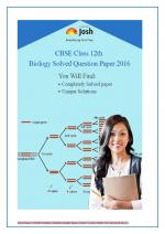 CBSE Class 12th Solved Question Papers PCMB - eBook
