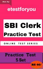 SBI Clerk Practice 5 sets