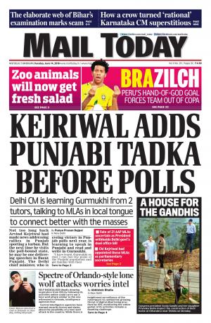 Mail Today, June 14, 2016