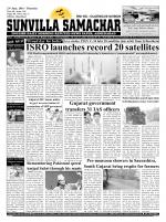 SUNVILLA SAMACHAR (Gujarati & English) DAILY