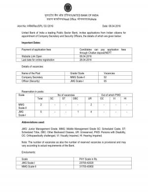 Bank of India Recruitment 2016 for Counselor Posts, Apply by 16 July 2016