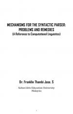 MECHNAISMS FOR THE SYNTACTIC PARSER: PROBLEMS AND REMEDIES (A Reference to Computational Linguistics)