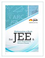 Mathematics e-Book for JEE & other Engineering Entrance Exams eBook