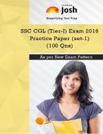 SSC CGL (Tier-I) Exam 2016: Practice Paper (Set-1) eBook