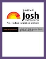 Solved CAT 2002 Question Paper: Quantitative Aptitude