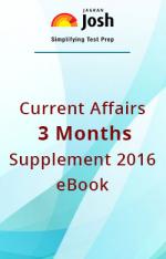 Current Affairs 3 Months Supplement – 2016 eBook