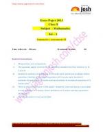 Question Papers / Sample Papers