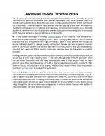 Advantages of Using Travertine Pavers