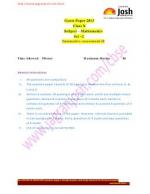 Question Papers / Sample Papers