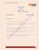 Economics guess paper for class 12