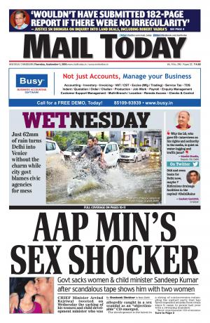 Mail Today Issue, September 1, 2016