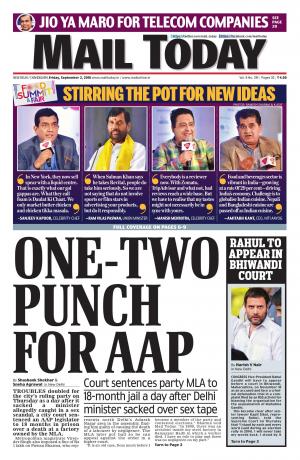 Mail Today Issue, September 2, 2016