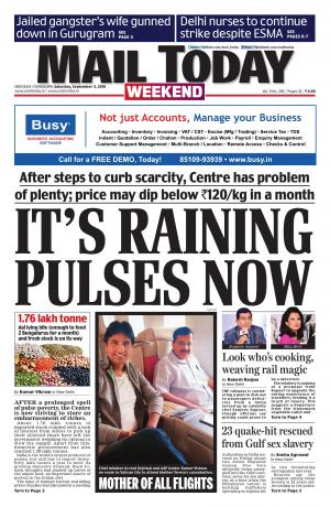 Mail Today Issue, September 3, 2016