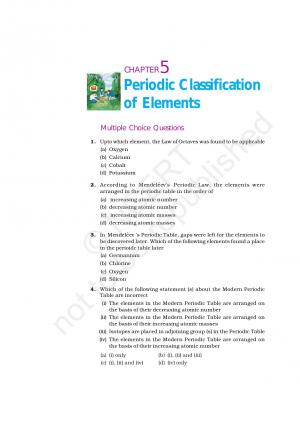 NCERT Exemplar Questions & Solutions: CBSE Class 10 Science – Chapter 5