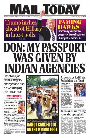 Mail Today Issue, September 7, 2016