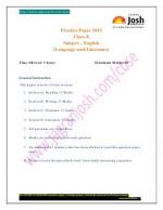 Question Papers / Sample Papers