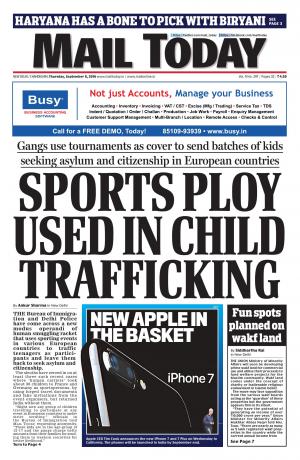 Mail Today Issue, September 8, 2016