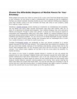 Choose the Affordable Elegance of Marble Pavers for Your       Driveway