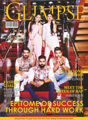 SEPTEMBER 2016 : EPITOME OF SUCCESS THROUGH HARD WORK